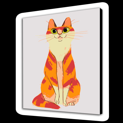 Divertente Ginger gatto (6957554303158)