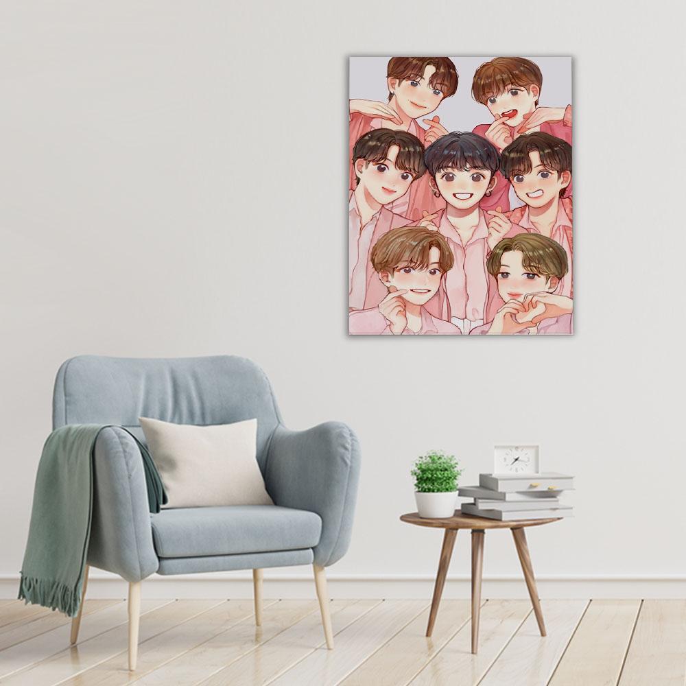 BTS gruppo anime (6957390430390)