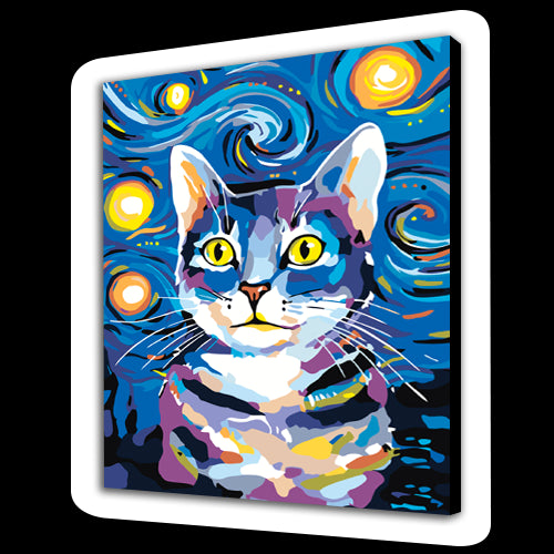 Gatto sul blu (6957561610422)