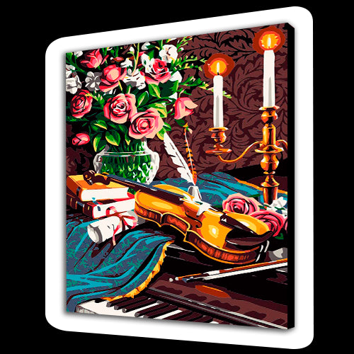 Strumenti musicali e Fiori (6957493485750)