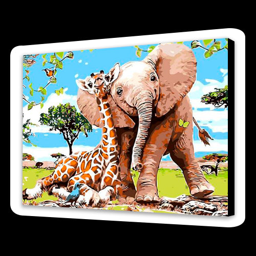 Elefante e giraffa (6957580353718)
