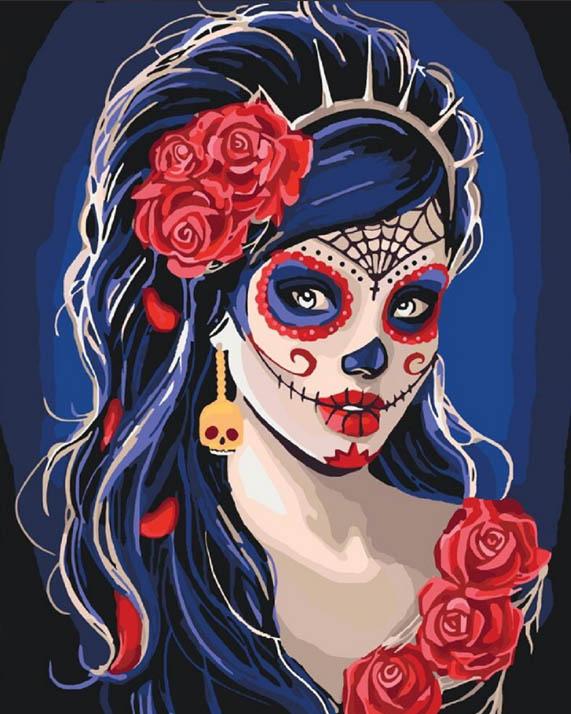 Trucco messicano Catrina (7065035833526)