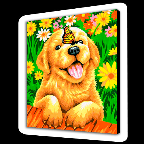 Cane e farfalla (6957470810294)
