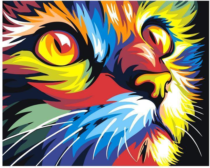 Gatto colorato (6957584875702)